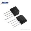 台湾ASEMI品牌整流桥堆KBL406