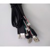 定做USB2.0转MX1.25-4p数据线延长线