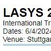 2024年9月德国斯图加特激光加工展览会