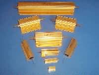 供应黄铝壳电阻