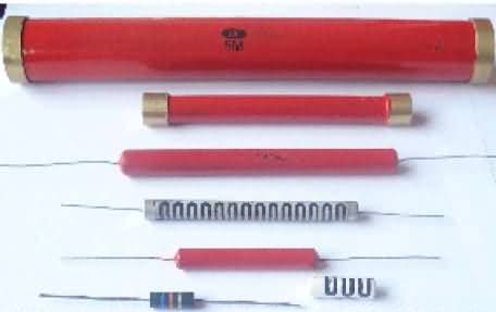 圆柱型玻璃釉高压电阻